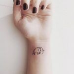tatuajes de elefantes para mujeres