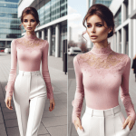 Consejos de moda para lucir una camisa rosa de mujer