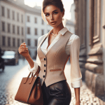 Consejos para combinar un chaleco beige de mujer con estilo