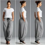 Ideas de outfits para lucir pantalones anchos de mujer con estilo